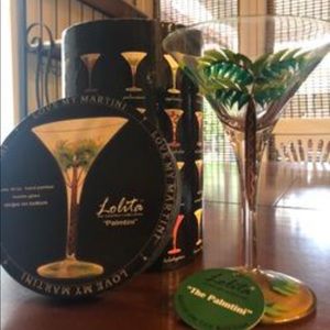 Lolita Martini Glass - “Palmtini”